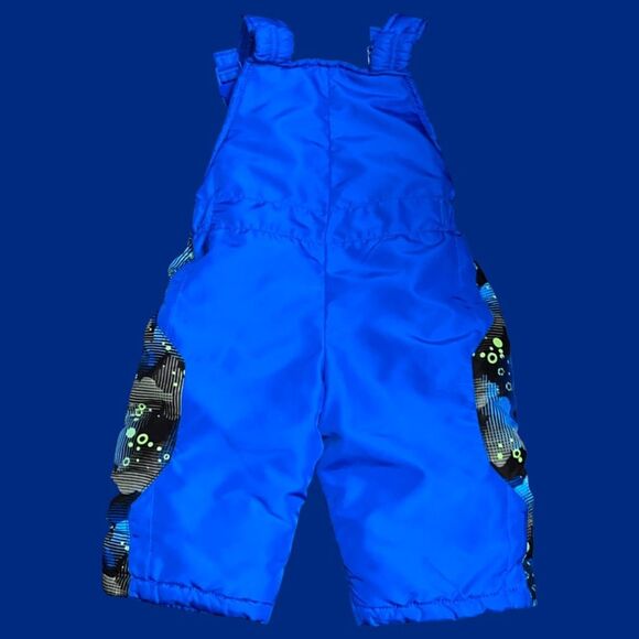 LONDON FOG Baby Unisex Classic Snow Bib Ski Snowsuit Size 18 Months - Picture 5 of 7